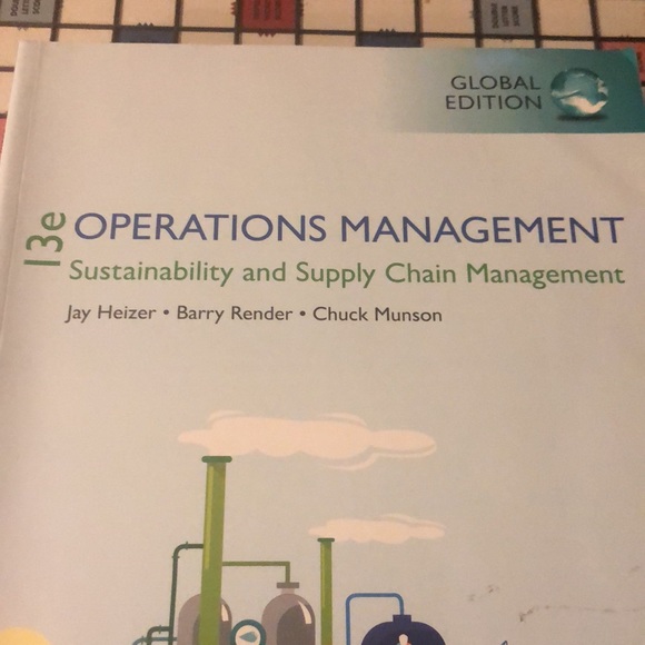 Operations Management: Sustainability and Supply Chain Management 13th Edition - Picture 4 of 8
